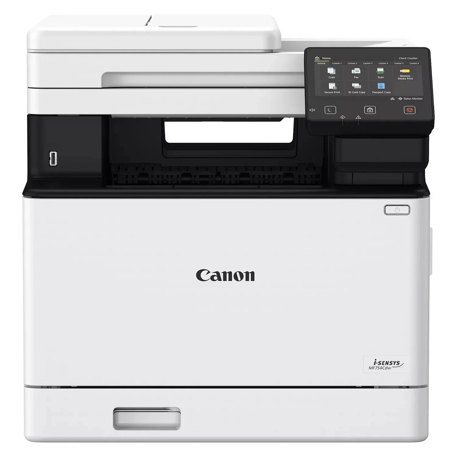 Canon i-SENSYS MF754Cdw wireless scan fax duplex all in one colour printer - eBuy UAE